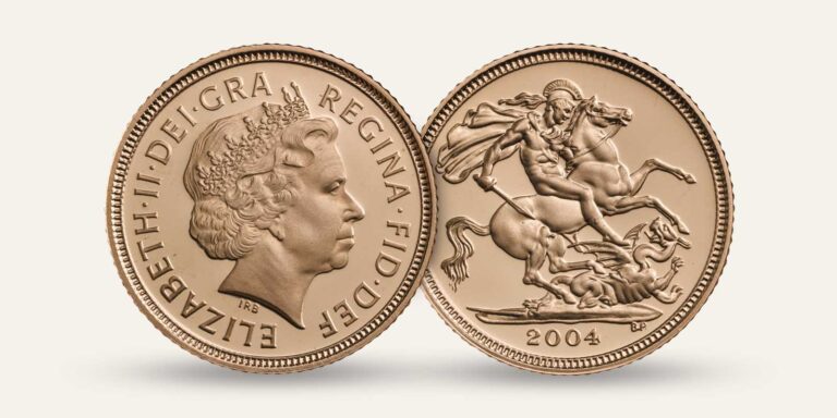 2004 Elizabeth II Full Gold Sovereign Coin