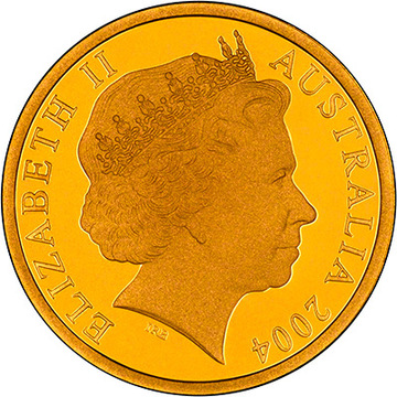 2004 150 Dollars – Elizabeth II (4th Portrait – Cassowary – Gold Bullion Coin)