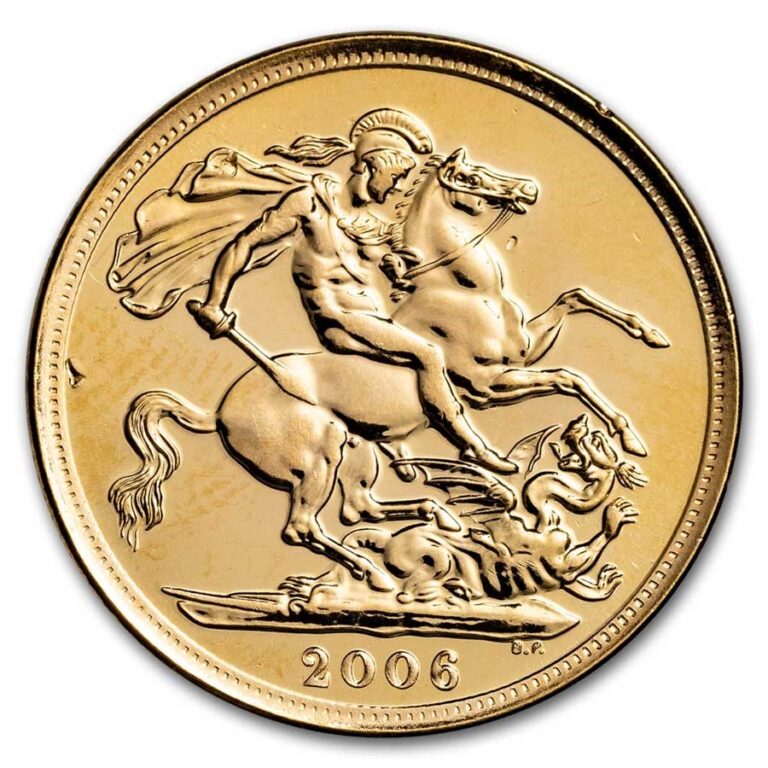 2006 Elizabeth II Double Gold Sovereign Coin