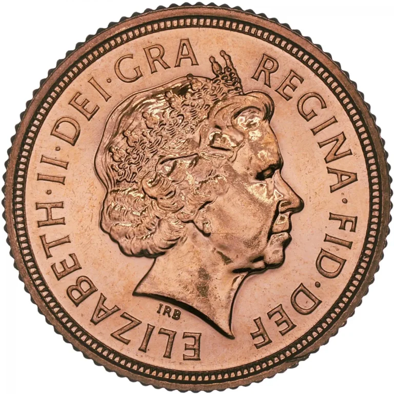 2008 Elizabeth II Half Gold Sovereign Coin