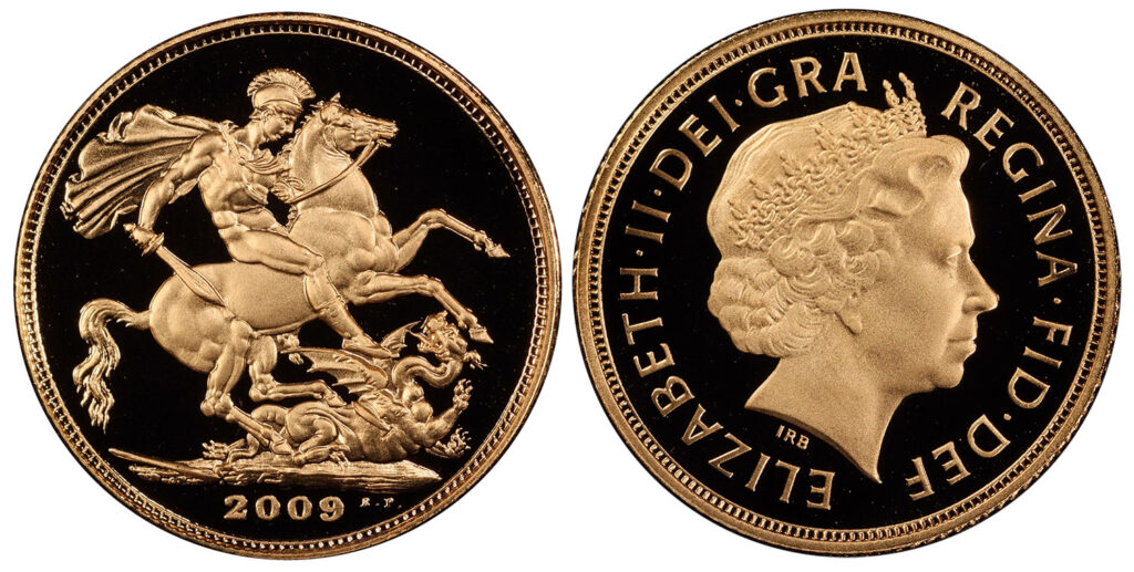 2009 Elizabeth II Full Gold Sovereign Coin