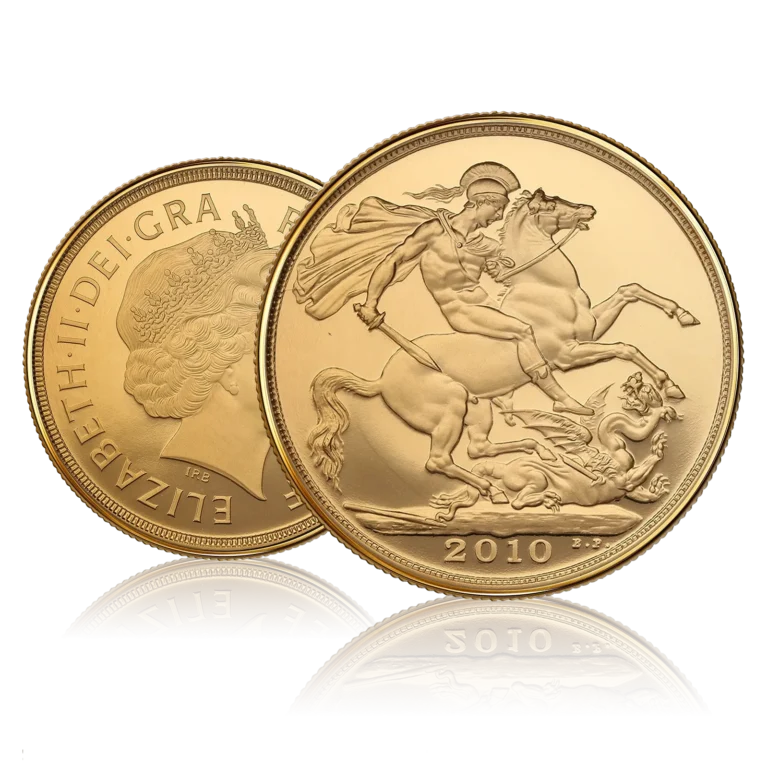 2010 Elizabeth II Double Gold Sovereign Coin