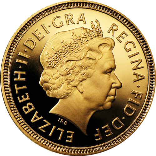 2015 Elizabeth II Half Gold Sovereign Coin