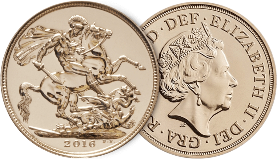 2016 Elizabeth II Full Gold Sovereign Coin