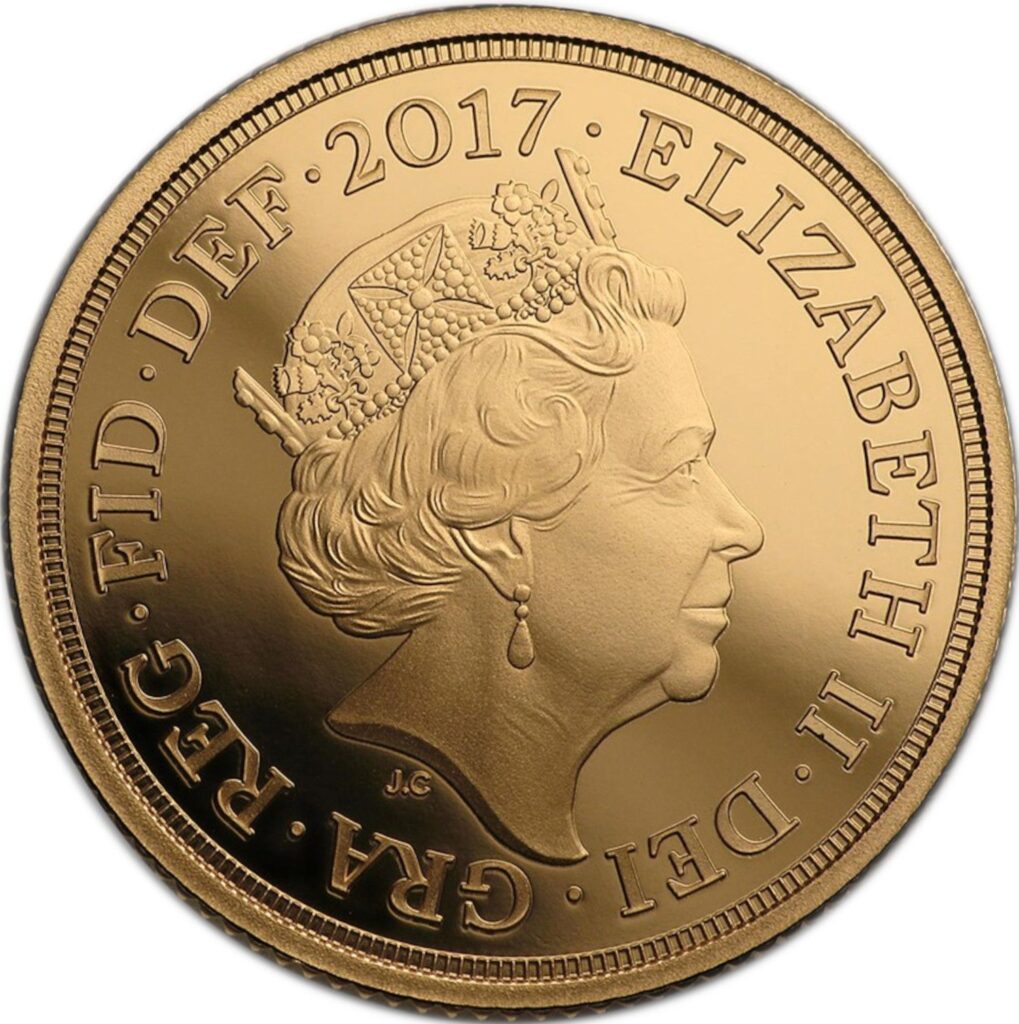 2017 Elizabeth II Double Gold Sovereign Coin