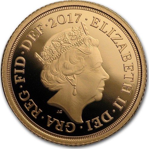 2017 Elizabeth II Half Gold Sovereign Coin