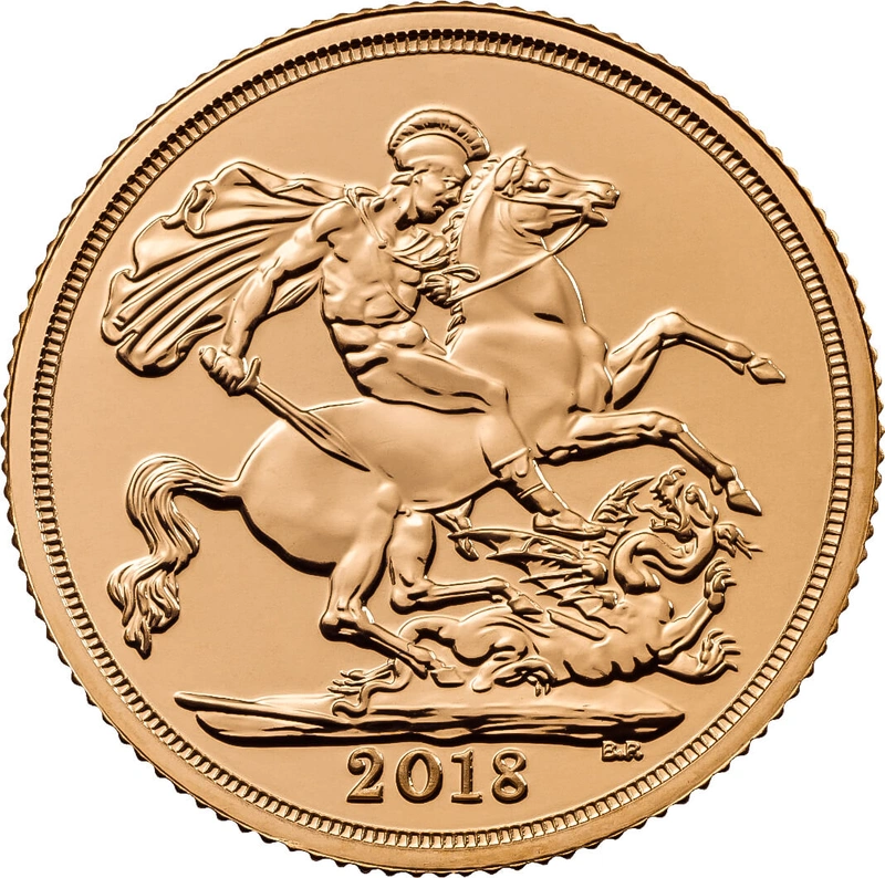 2018 Elizabeth II Double Gold Sovereign Coin