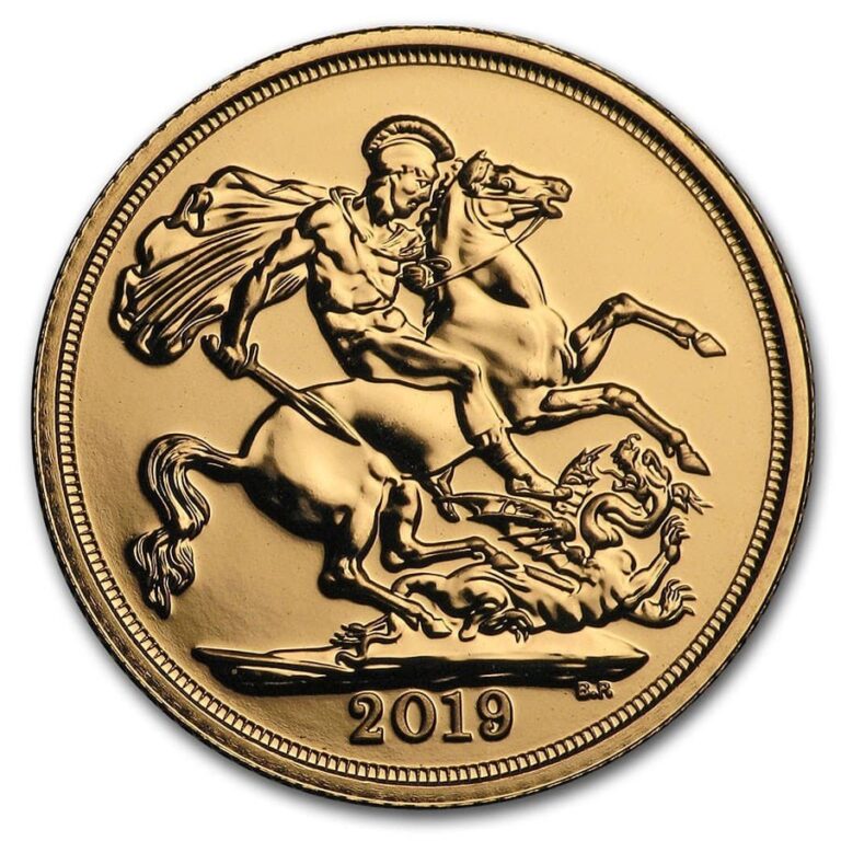 2019 Elizabeth II Double Gold Sovereign Coin