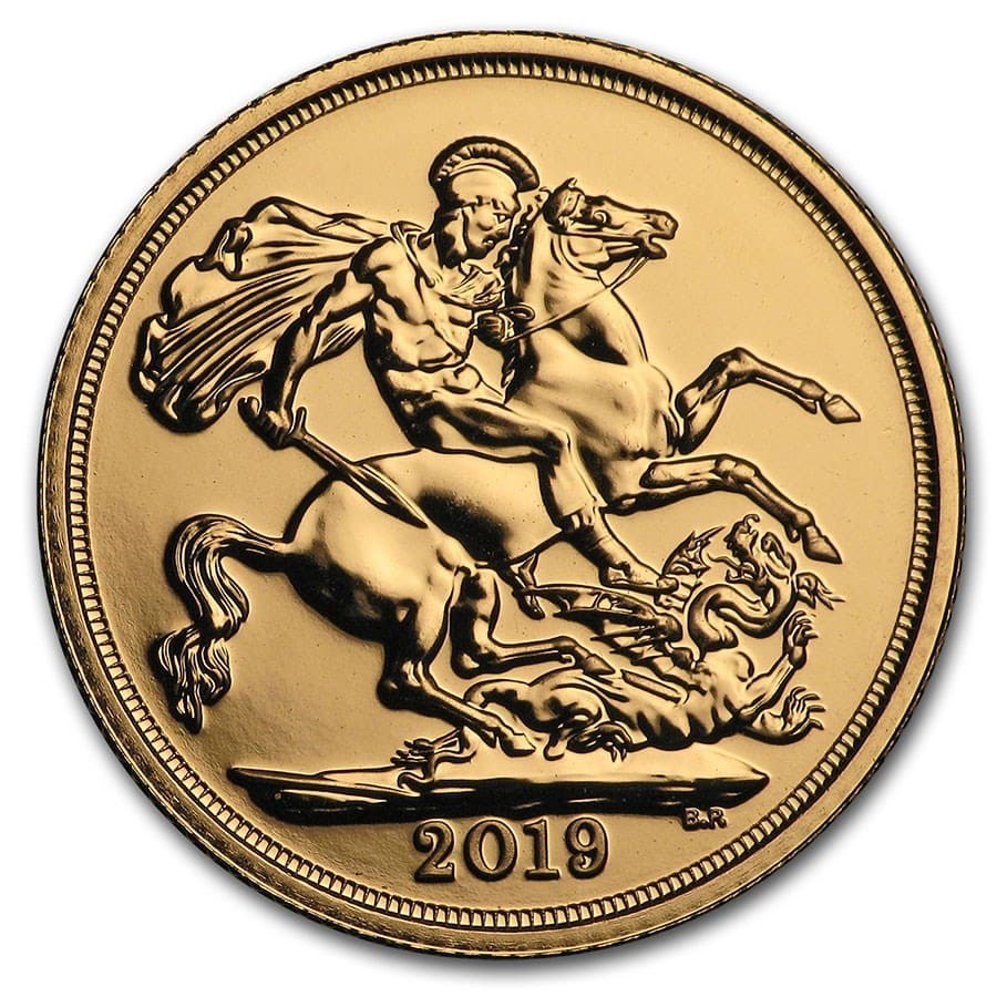 2019 Elizabeth II Double Gold Sovereign Coin
