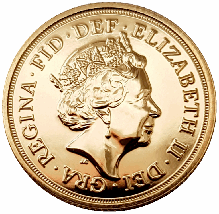 2022 Elizabeth II Double Gold Sovereign Coin