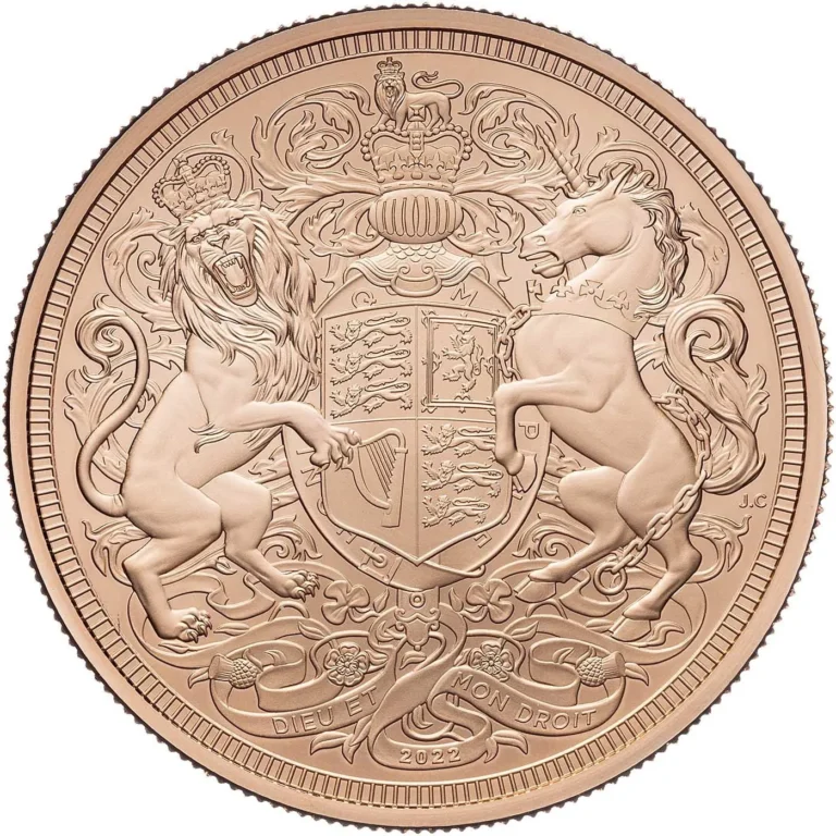 2022 Elizabeth II Five Gold Sovereign Coin