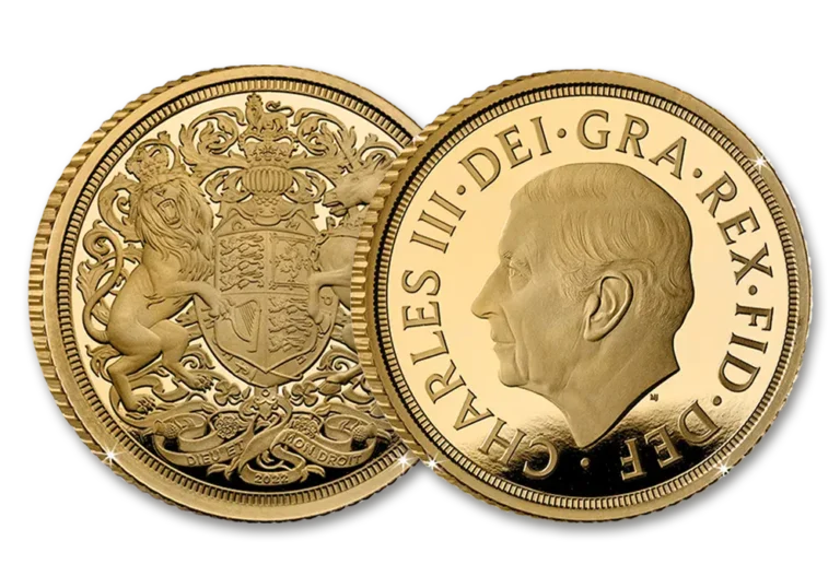 2022 Charles III Half Gold Sovereign Coin