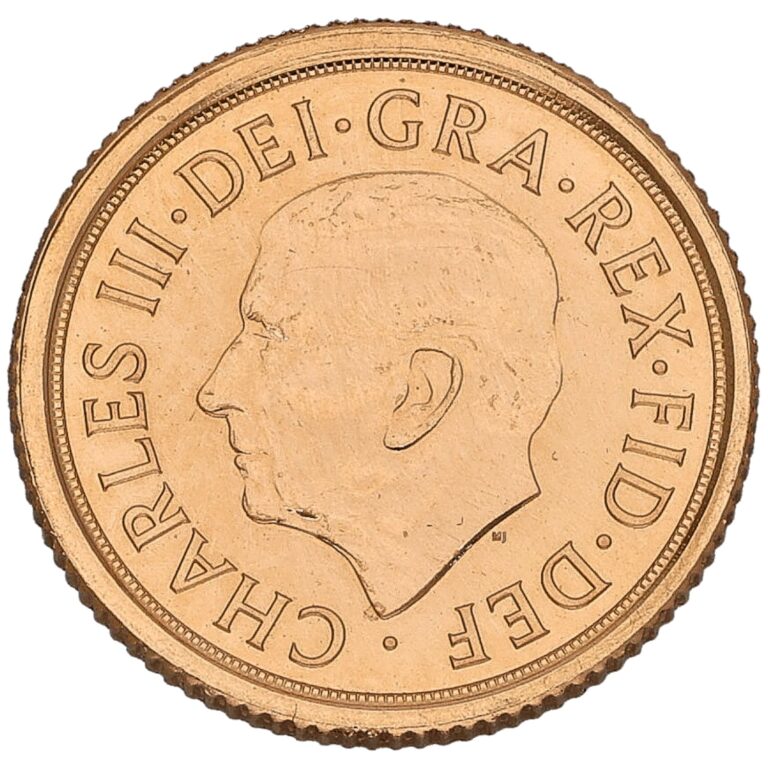 2025 Charles III Quarter Gold Sovereign Coin