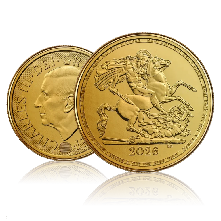2026 Charles III Half Gold Sovereign Coin