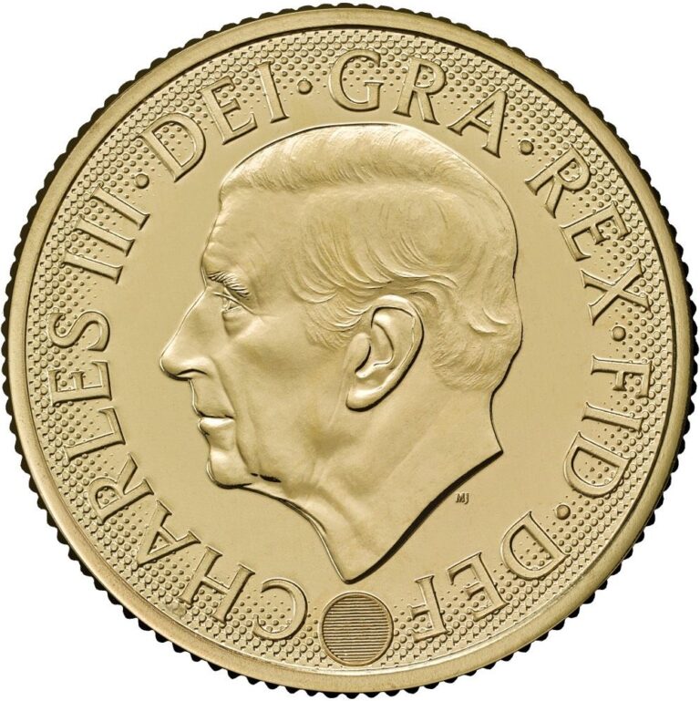 2026 Charles III Quarter Gold Sovereign Coin