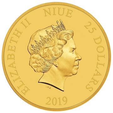 2019 25 Dollars – Elizabeth II (Minnie Mouse)