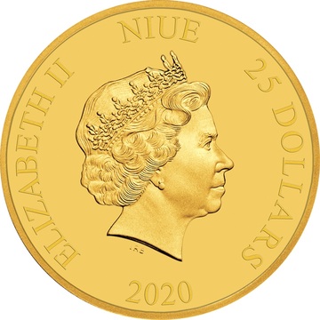 2020 25 Dollars – Elizabeth II (Daisy Duck)