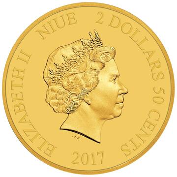 2017 2 Dollars 50 Cents – Elizabeth II (Mickey’s Christmas Carol)