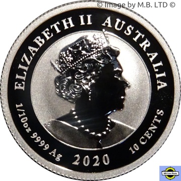 10 Cents – Elizabeth II (6th Portrait – 75th Anniversary of the end of WWII)