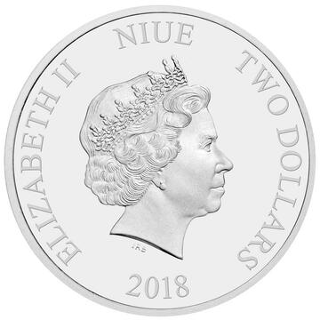 2018 2 Dollars – Elizabeth II (Cinderella)