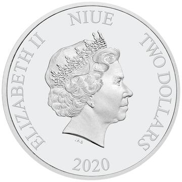 2020 2 Dollars – Elizabeth II (Lando Calrissian)