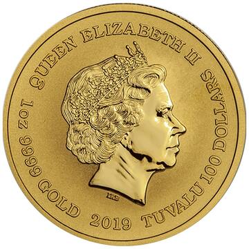 2019 100 Dollars – Elizabeth II (Queen Anne’s Revenge)
