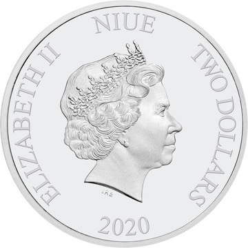 2020 2 Dollars – Elizabeth II (Year of the Mouse: Happiness)