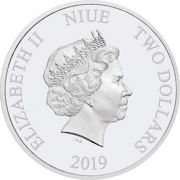 2019 2 Dollars – Elizabeth II (Minnie Mouse)