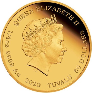 2020 50 Dollars – Elizabeth II (James Bond 007)