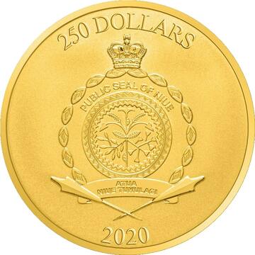 2020 250 Dollars – Elizabeth II (Mandalorian Mythosaur)