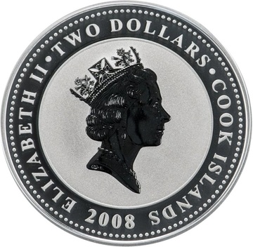 2008 2 Dollars – Elizabeth II (The Nutcracker)