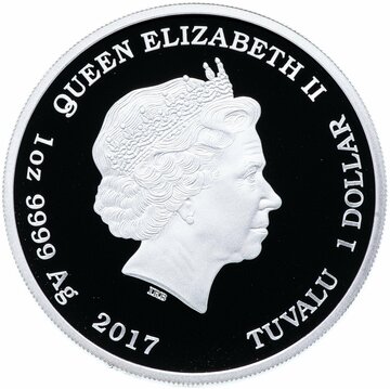 1 Dollar – Elizabeth II (Green and Golden Bell Frog)