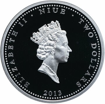 2013 2 Dollars – Elizabeth II (Swallows)