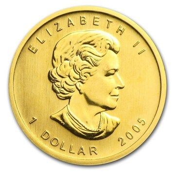 2004-2012 1 Dollar – Elizabeth II (4th Portrait; GML Bullion Coinage)