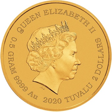 2020-2021 2 Dollars – Elizabeth II (James Bond 007)