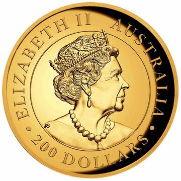 2020 200 Dollars – Elizabeth II (6th Portrait – Koala – Gold Proof High Relief)