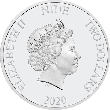 2020 2 Dollars – Elizabeth II (Bambi and Thumper)
