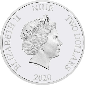 2020 2 Dollars – Elizabeth II (Dance of the Hours)
