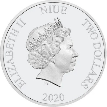 2020 2 Dollars – Elizabeth II (Pooh and Friends)