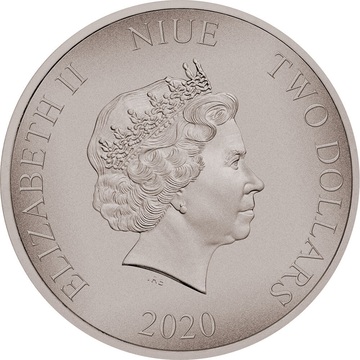 2020 2 Dollars – Elizabeth II (Stegosaurus)