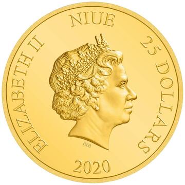 2020 25 Dollars – Elizabeth II (Back to the Future)