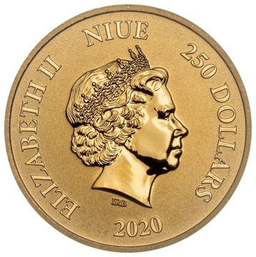 2020 250 Dollars – Elizabeth II (Yellow Snake)