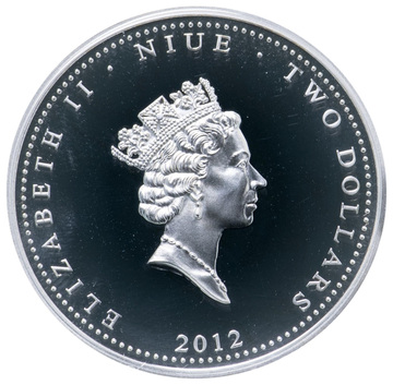2012 2 Dollars – Elizabeth II (White Nights)