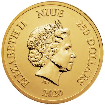 2020 250 Dollars – Elizabeth II (Mickey Christmas)