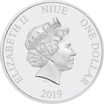 2019 1 Dollar – Elizabeth II (Holiday Cheer)