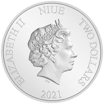 2021 2 Dollars – Elizabeth II (The Empress)