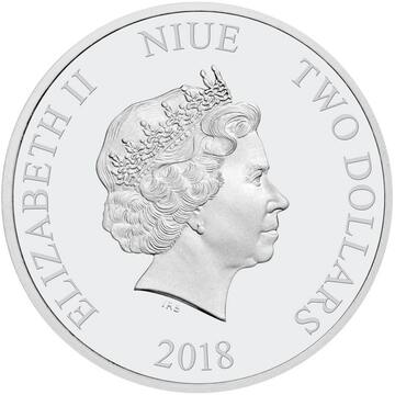 2018 2 Dollars – Elizabeth II (Buzz)