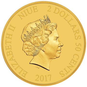 2017 2 Dollars 50 Cents – Elizabeth II (Little Whirlwind)