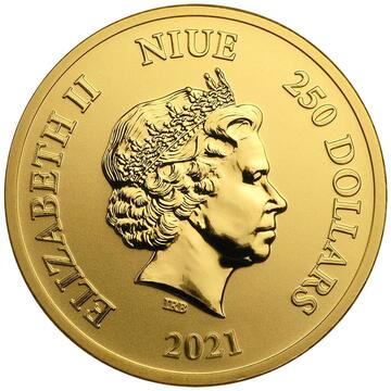 2021 250 Dollars – Elizabeth II (Donald and Daisy)