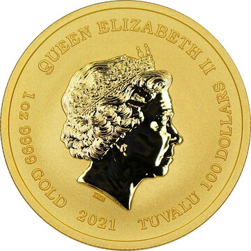 2021 100 Dollars – Elizabeth II (Zeus)